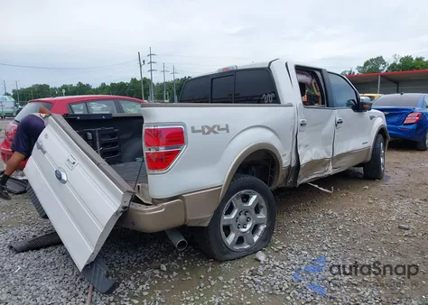 2013 Ford F-150 King Ranch z USA, uszkodzony, nr VIN 1FTFW1ET3DKD79829